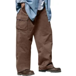 Boulder Creek By KingSize Men's Big & Tall Renegade Side-Elastic Waist Cargo Pants -Best Clothing Store GUEST e8ff1791 05c0 4680 ae23 6fa04b03b534
