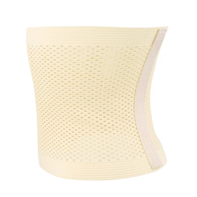Unique Bargains Mesh Breathable Postpartum Belly Abdominal Shaping Belt Waist Wrapping Shaper Cincher Corset Shapewear Beige L 8 Unique Bargains Mesh Breathable Postpartum Belly Abdominal Shaping Belt Waist Wrapping Shaper Cincher Corset Shapewear Beige L - Image 6