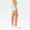 DENIZEN® From Levi's® Girls' High-Rise Jean Shorts - Light Blue Denim