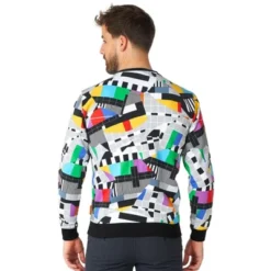OppoSuits Men's Sweater - Testival - Multicolor