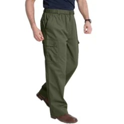 KingSize Men's Big & Tall Knockarounds Full-Elastic Waist Cargo Pants -Best Clothing Store GUEST ebbfcd57 a86f 4ab2 8e12 705b2ecf5311