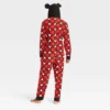 Men's Disney 100 Mickey Mouse Print Long Sleeve Pajama Jumpsuit - Red 2 Men's Disney 100 Mickey Mouse Print Long Sleeve Pajama Jumpsuit - Red -Best Clothing Store GUEST ebd3b90d 8ce0 4387 8844 ce279125f45b