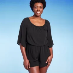 Women's Off The Shoulder Cover Up Romper - Kona Sol™ -Best Clothing Store GUEST ecef2062 afb1 49c0 86b8 72508360c84a