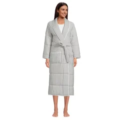 Lands' End Women's Quilted Robe -Best Clothing Store GUEST ed7cc113 2fae 49f4 ad27 953f65f44451