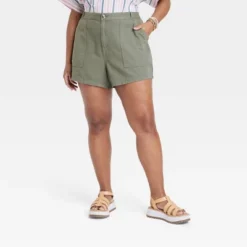 Women's High-Rise Utility Shorts - Universal Thread™ -Best Clothing Store GUEST eded8ffe b15a 4875 8fce f60e34ef65c8
