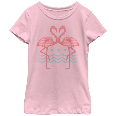 Girl's Lost Gods Double Flamingos T-Shirt 5 Girl's Lost Gods Double Flamingos T-Shirt - Image 3