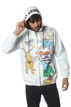 Members Only Men's Chucky Placement Nickelodeon Windbreaker Jacket -Best Clothing Store GUEST ee815f96 ccbd 4d6f 9058 1ae623216945
