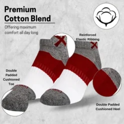 Basix, Kids Ankle Sock Low Profile Cotton Comfort Cushion Fit 5 Pack, 4-10 Years 14 Basix, Kids Ankle Sock Low Profile Cotton Comfort Cushion Fit 5 Pack, 4-10 Years -Best Clothing Store GUEST eea45297 d74d 4abe b50d aaf4b53dad98