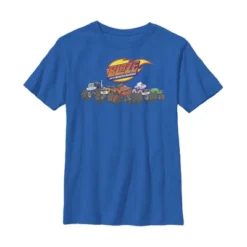 Boy's Blaze And The Monster Machines Friend Racers T-Shirt 7 Boy's Blaze And The Monster Machines Friend Racers T-Shirt -Best Clothing Store GUEST eee4807a d791 4985 a22b c86312366083