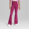 Women's High-Waisted Slim Fit Flare Leggings - Wild Fable™ Burgundy 2 Women's High-Waisted Slim Fit Flare Leggings - Wild Fable™ Burgundy -Best Clothing Store GUEST ef7e5150 555a 44e8 b2af 150a1a1780e6