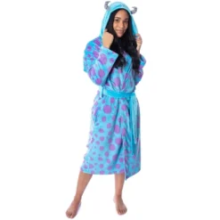 Disney Adult Monsters Inc Sulley Costume Fleece Plush Robe Bathrobe -Best Clothing Store GUEST f1376f3f 9bfa 4cfc b273 2b7242f20c97