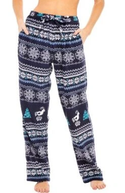 Women's Soft Warm Fleece Pajama Pants, Long Lounge Bottoms -Best Clothing Store GUEST f1bca501 88bb 4175 9c69 4add47feac7f