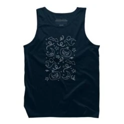 Men's Design By Humans Halloween Party By Makart8 Tank Top -Best Clothing Store GUEST f1c19e1f b86e 4fe1 9eb2 6efe7bfabb0b