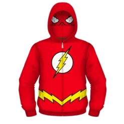 Warner Bros Boys' DC Comics The Flash Cosplay Hooded Sweatshirt - Red 13 Warner Bros Boys' DC Comics The Flash Cosplay Hooded Sweatshirt - Red -Best Clothing Store GUEST f27caf76 d04e 4dd0 b609 0ee3242444af