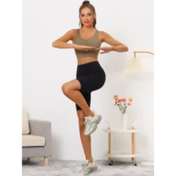 Allegra K Women's High Impact Workout Wirefree With Padded Sports Bra 12 Allegra K Women's High Impact Workout Wirefree With Padded Sports Bra -Best Clothing Store GUEST f28e7b70 1dbf 40dd 9e27 2916511ff35e