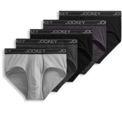 Jockey Men's Lightweight Cotton Blend Brief - 5 Pack -Best Clothing Store GUEST f39daea9 13fe 449c 9eab 57a380fc5c22