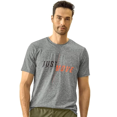 Leo Inspiring Graphic Moisture-Wicking Active Tee - 6 Leo Inspiring Graphic Moisture-Wicking Active Tee - - Image 4