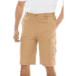 KingSize Men's Big & Tall 10" Side Elastic Canyon Cargo Shorts -Best Clothing Store GUEST f5614d0f 27f3 457a a0a2 e31c21d8abe6