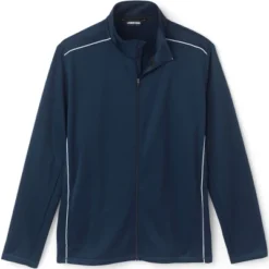 Lands' End School Uniform Men's Active Track Jacket -Best Clothing Store GUEST f6d3868f b599 46e4 93c0 5c7d02446f1d