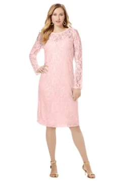 Jessica London Women’s Plus Size Lace Shift Dress -Best Clothing Store GUEST f6d49f15 8a78 49a4 917e 6041f493ee45