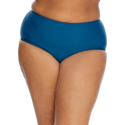 Birdsong Women's Plus Size Deep Ocean Basic Bikini Bottom - S40160P-BOTM 4 Birdsong Women's Plus Size Deep Ocean Basic Bikini Bottom - S40160P-BOTM - Image 2