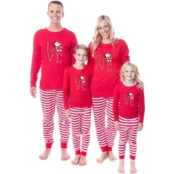 Peanuts Family Christmas Love Snoopy Santa Sleep 2 Piece Pajama Set Child -Best Clothing Store GUEST f7fb4c44 7d3f 410f a3bb cec11049521f
