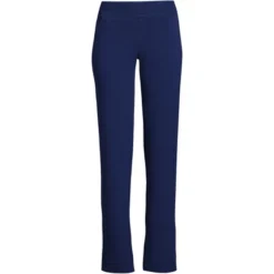 Lands' End Women's Tall Starfish Mid Rise Straight Leg Elastic Waist Pull On Pants -Best Clothing Store GUEST f9b160f8 c2a6 474c 8174 95915226ed5e