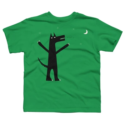 Boy's Design By Humans Arooo! By NicSquirrell T-Shirt 7 Boy's Design By Humans Arooo! By NicSquirrell T-Shirt - Image 5