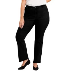 June + Vie By Roaman's Women’s Plus Size Curvie Fit Bootcut Jeans -Best Clothing Store GUEST f9f9d5bb 91d1 4bd4 95da 3ac6b5a70bba