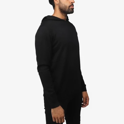 X RAY Men's Hooded Long Sleeve Sweatshirt Solid Casual Pullover Hoodie Sweater 4 X RAY Men's Hooded Long Sleeve Sweatshirt Solid Casual Pullover Hoodie Sweater - Image 2