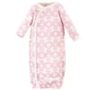 Touched By Nature Baby Girl Organic Cotton Side-Closure Snap Long-Sleeve Gowns 3pk -Best Clothing Store GUEST faad8424 8e5d 4667 bab6 cf3b5240ad82