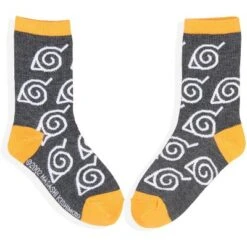 Naruto Shippuden Kids Ramen Take Out Gift Box 3-Pair Youth Crew Socks Multicoloured -Best Clothing Store GUEST fae6ed01 8f63 4c78 abf8 498674dcae36