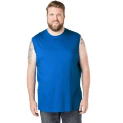 KingSize Men's Big & Tall Shrink-Less™ Lightweight Muscle T-Shirt