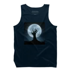 Men's Design By Humans Halloween! Zombie Hand Reaching From Grave T-Shirt By EBCD Tank Top -Best Clothing Store GUEST fbf5a6e2 869b 4b47 b9b5 a94759013770