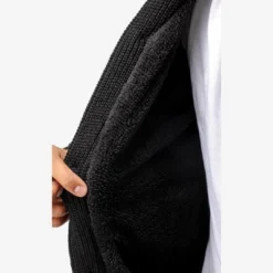 X RAY Men's Faux Shearling Shawl Collar Cable Knit Cardigan Sweater -Best Clothing Store GUEST fc17c01d b238 421e 8f38 5523d5ebc5a9