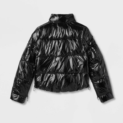 Women's Adaptive Seated Fit Relaxed Puffer Jacket - A New Day™ 3 Women's Adaptive Seated Fit Relaxed Puffer Jacket - A New Day™