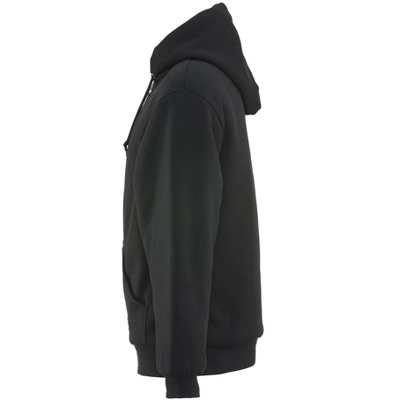 RefrigiWear Men's Jersey Lined Quilted Insulated Sweatshirt Hoodie 4 RefrigiWear Men's Jersey Lined Quilted Insulated Sweatshirt Hoodie - Image 2