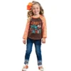 Girls Mommy's Little Turkey Cuffed Jeans Set - Mia Belle Girls -Best Clothing Store GUEST fccd8e3f c4df 4ca2 9f6e 9a6f9228590b