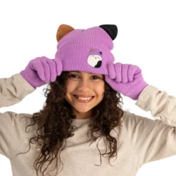 Squishmallows 3D Cat Ears Youth Beanie And Gloves Set -Best Clothing Store GUEST fd6bfcd2 899e 45ec 91d9 94953d503f57