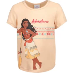 Disney Moana Girls Graphic T-Shirt Tank Top And Shorts 4 Piece Outfit Set Little Kid To Big Kid -Best Clothing Store GUEST fd8012e1 b417 4532 a33a d428cfbe18c7