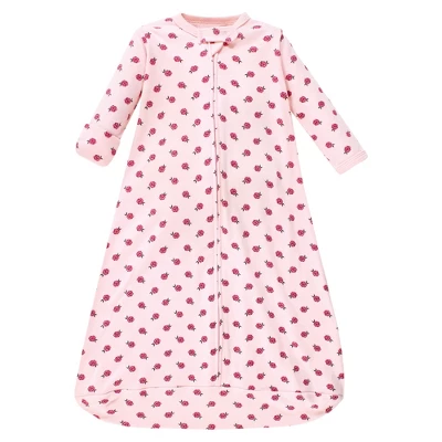 Hudson Baby Infant Girl Cotton Long-Sleeve Wearable Sleeping Bag, Sack, Blanket, Roses 5 Hudson Baby Infant Girl Cotton Long-Sleeve Wearable Sleeping Bag, Sack, Blanket, Roses - Image 3
