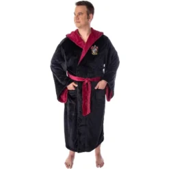 Harry Potter Adult Fleece Plush Hooded Robe - Big And Tall -Best Clothing Store GUEST fff09e66 3a5d 4343 900b a1f2f0740b99